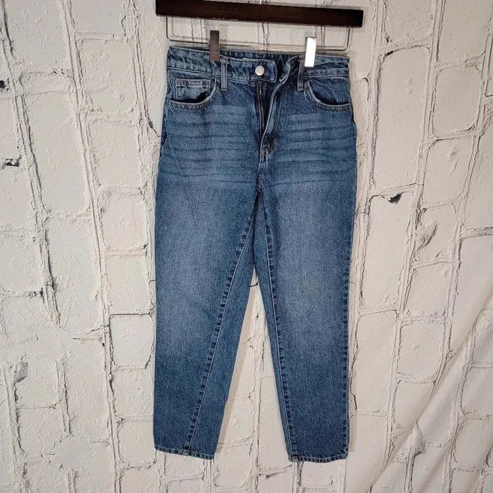 Pacsun Mom Jean Light Wash‎ Mid Rise Casual Relaxed Denim Non Distressed Sz 23